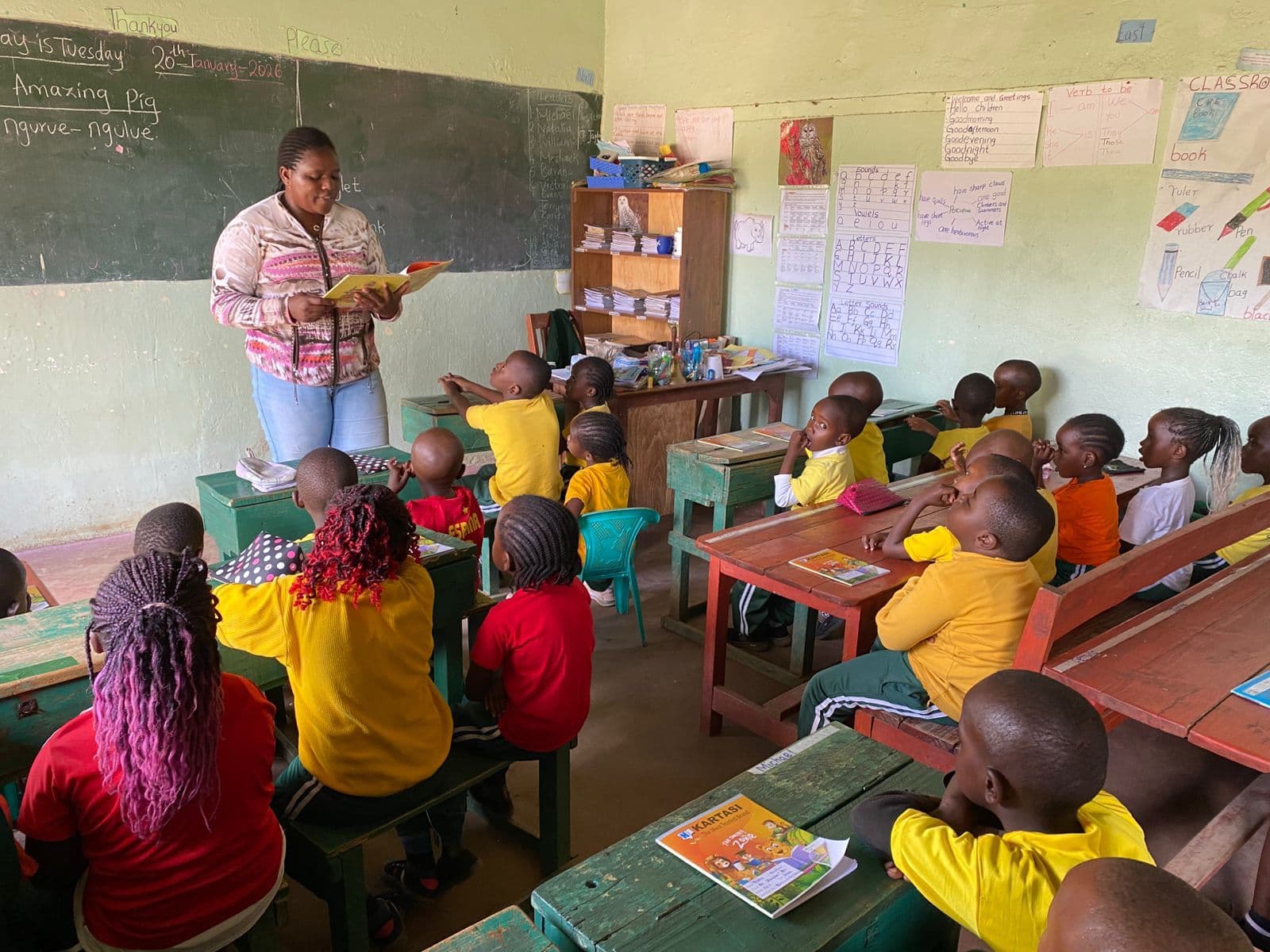 Students at St. Joseph's Academy